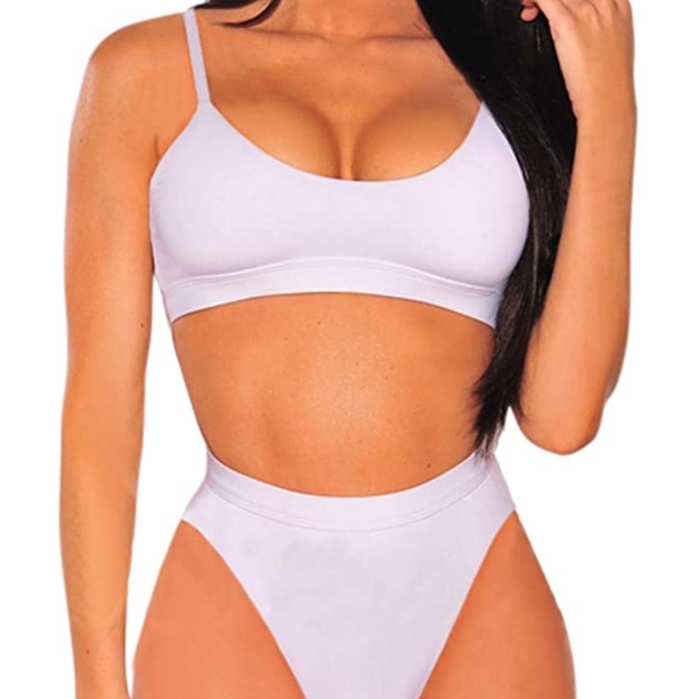 Women's
Push Up High Waisted
Cheeky Two Piece Bikini